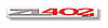 Badge ZL402 Engine (ea.) - image 1