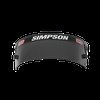 Replacement Helmet Shield for Simpson Shark, Vudo Helmets [Smoke] - image 3