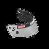 Replacement Helmet Shield for Simpson Shark, Vudo Helmets [Silver] - image 2