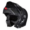 JB2MD Journey Bandit Motorcycle Helmet [Black, Medium] - image 2