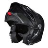 JB2SM Journey Bandit Motorcycle Helmet [Black, Small] - image 2