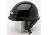 Black Shorty Helmet, Size: Medium (7-1/8 to 7-1/4) - image 1