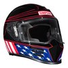 Speed Bandit Motorcycle Helmet, Large [Americana Classic] - image 4