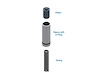 105740-05K LPC Signal Damper Piston Kit, 10L80 (Gen. 2)/10L90 (Gen. 2) - image 1