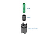 124740-76K Actuator Feed Accumulator Piston Kit, 6T70 (Gen. 2)/6T75 (Gen. 2)/6T80 (Gen. 2) - image 1