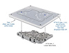 124740-VTP Vacuum Test Plate Kit, 6F50/6F55/6T70 (Gen. 1)/6T70 (Gen. 2)/6T75 (Gen. 1)/6T75 (Gen. 2) - image 1