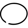 Reverse Piston Hub Retaining Ring - image 1