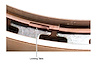 36744-01 Sure Lock Spiral Snap Ring, 4R100/E4OD - image 1