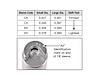 77754-61 AX Code Accumulator Valve Sleeve, 4L60-E/4L65-E/4L70-E - image 1