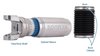 T33-125-350-KIT Splined Stub & Sleeve Kit for 1330 Series U-Joint w/3.500 in. Diameter x .125 in. Wall Aluminum Tubing - image 2
