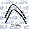 Vent Window Weatherstrip 37-38 Chevrolet, Oldsmobile, Pontiac Closed Car - image 1