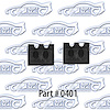 Firewall Grommet Top Hydraulic Line 42-48 Chevrolet, Convertible - image 1