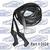 Door Weatherstrip, Closed Car, Front Doors 42-48 Chevrolet Closed Car - image 1