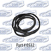 Rear Glass Channel 53-54 Old, Pontiac, Chevrolet Bel Air Hardtop - image 1