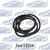 Rear Glass Channel 53-54 Chevrolet Sedan - image 1