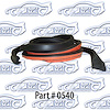 Door Weatherstrip with molded ends, without top hinge pillar seals