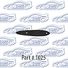 Mirror Gasket 55-57 Chevrolet, Pontiac - image 1