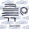 W/STRIP KIT CONV TOP - image 1