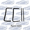 Cozy Vent Seals 55-57 Chevrolet, Pontiac, 2 Door And 4 Door Sedan And Station Wagon