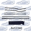 Window Weatherstrip Replacement Style 55-57 Chevrolet Belair, Pontiac, 2 Door Hardtop - image 1