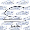 Window Weatherstrip Replacement Style With Division Bar and Window Channel - image 1