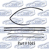 Window Weatherstrip Replacement Style With Division Bar and Window Channel - image 1