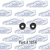 Door Bumpers (Screw In, Upper) 49-57 Chevrolet 150 210 Bel Air Styleline Fleetline, Pontiac Sedan, Plus Universal Applications - image 1