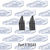 Door Bumpers 56-57 Chevrolet 210 Bel Air, Pontiac, Oldsmobile, 4 Door Hardtop - image 1