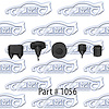 Body Bumper Kit 1955-1957 Chevrolet 150/210/Bel Air, Pontiac 2-Door/Sedan - image 1