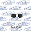 Brake/Clutch Pedal Bumper 39-54, 57, 64-72 Chevrolet 55-57 Pontiac