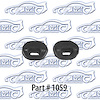 Seat Back Rest Bumper 55-56 Chevrolet 150 210 Bel Air Nomad, Pontiac, Safari - image 1