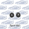 Seat Back Rest Bumpers 57 Chevrolet 150 210 Bel Air Nomad, Pontiac, Safari, Oldsmobile - image 1