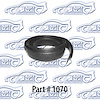 Rear Body to Bumper Seal 55 Chevrolet - image 1