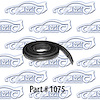 Fender Skirt Rubber 55-64 Chevrolet 150 210 Bel Air, Pontiac - image 1