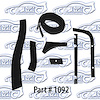Anti-Squeak Fender Kit 56 Chevrolet 150 210 Bel Air Nomad - image 1
