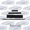 Anti-Squeak Hood Kit 57 Chevrolet 150 210 Belair - image 1
