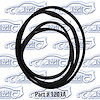 Rear Glass Channel 56-57 Chevrolet 210 Bel Air, Pontiac, 2 Door, 4 Door, Sedan - image 1