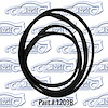 Rear Glass Channel 55 Chevrolet 150, 2 Door, 4 Door, Sedan - image 1