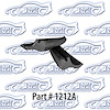 Quarter Glass Vertical Seals 53-57 Chevrolet Belair 49-52 Styleline, Pontiac 2 Door Hardtop Convertible - image 1