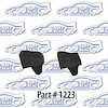 Hood To Fender Bumpers 56-57 Chevrolet 150 210 Bel Air Nomad - image 1