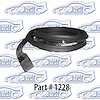 Upper Gate Weatherstrip W/ Clips and Molded Ends - image 1