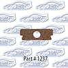 License Lens Gasket 57 Chevrolet 150 210 Bel Air Nomad - image 1