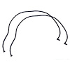 Door Weatherstrip W/ Clips and Molded Ends 63-64 Chevrolet Impala, Cadillac, Olds, Buick, Pontiac 2 Door Hardtop Convertible - image 1