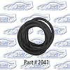 Glass Channel - Rear 58 Chevrolet Impala Sport Coupe, Pontiac Bonneville Sport Coupe 2 Door Coupe - image 1