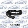 Roofrail Weatherstrip 58 Chevrolet Belair Sport Coupe, Pontiac Chieftain 2 Door Hardtop - image 1