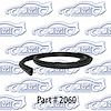 Hood To Cowl Seal 58-60 Chevrolet Delray Biscayne Impala Belair - image 1