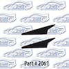 Cowl Panel To Cowl Filler Gasket 61-62 Chevrolet Biscayne Belair Impala - image 1