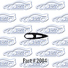Antenna Gasket - Right, Rear 60 Chevrolet Biscayne Belair Impala - image 1