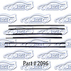Window Weatherstrip Replacement Style 59-60 Chevrolet Impala, Convertible - image 1