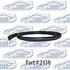 Hood To Cowl Seal 61-62 Chevrolet Biscayne Belair Impala - image 1